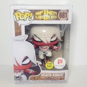 FUNKO POP! INFINITY WARPS ARACH-KNIGHT GLOW IN THE DARK WALGREENS EXCLUSIVE #681